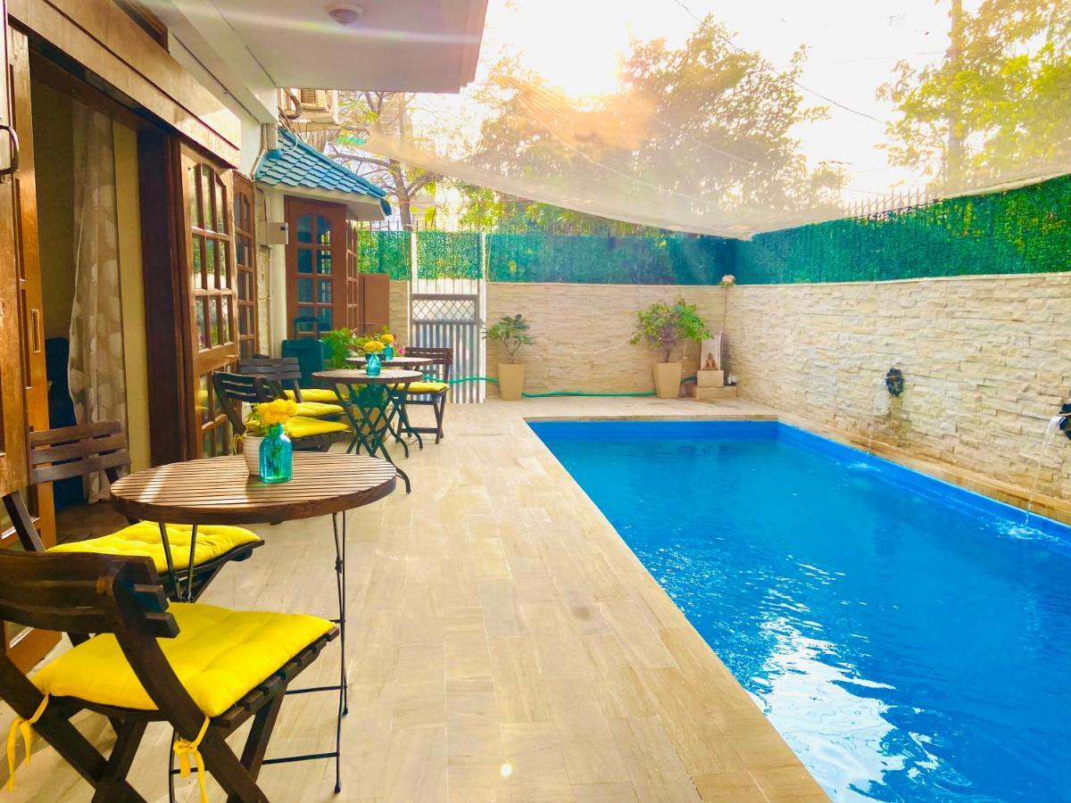 Roshani Pool Villa Gurgaon - 7Br #Privatepool #Villa #Bungalow #Garden #Staycation Dış mekan fotoğraf